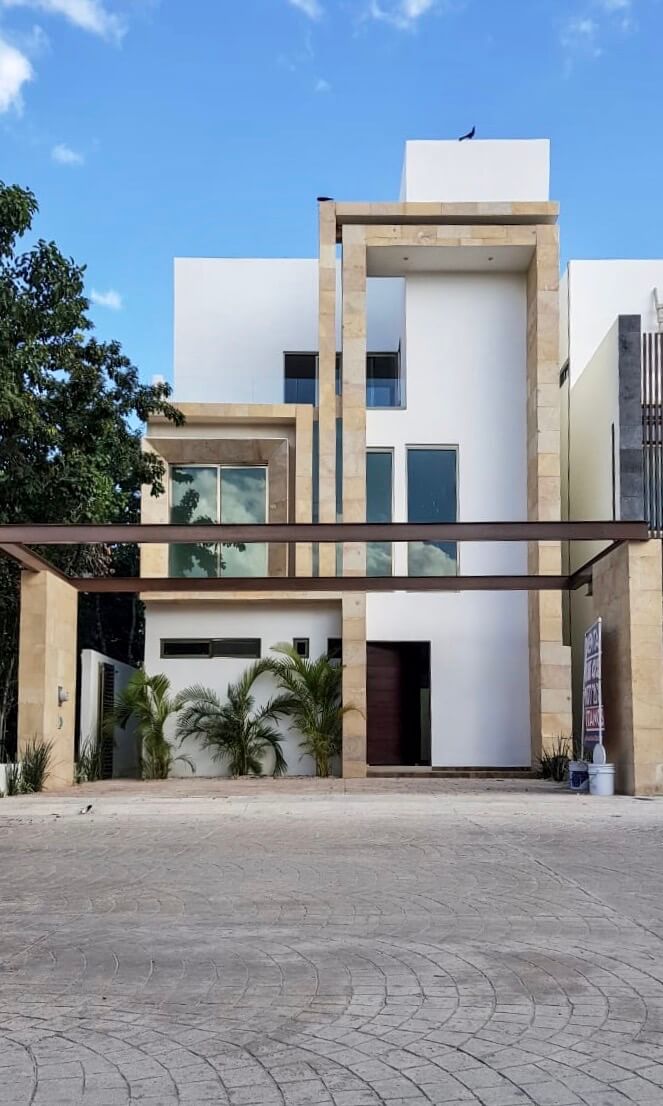 Casa amueblada y equipada, en comunidad cerrada, venta, Arbolada, Canc&uacute;n