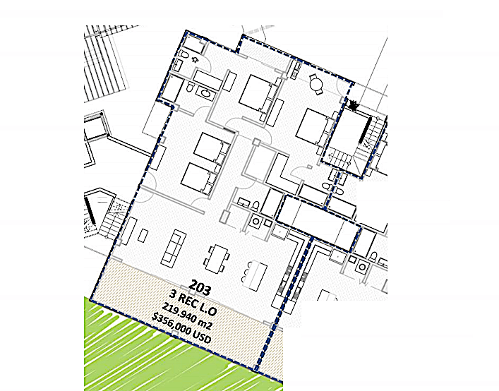 Condo with Private Pool for Sale, Lock-Off System, Downtown Tulum