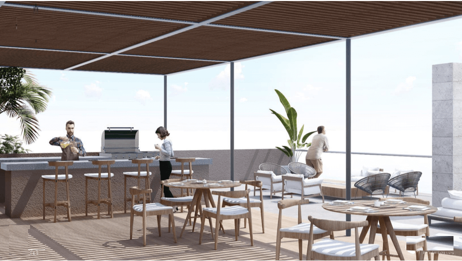 Beachfront condo, hotel services, dock, tennis court, jacuzzi, beach club, room service, concierge and more for sale in Cozumel