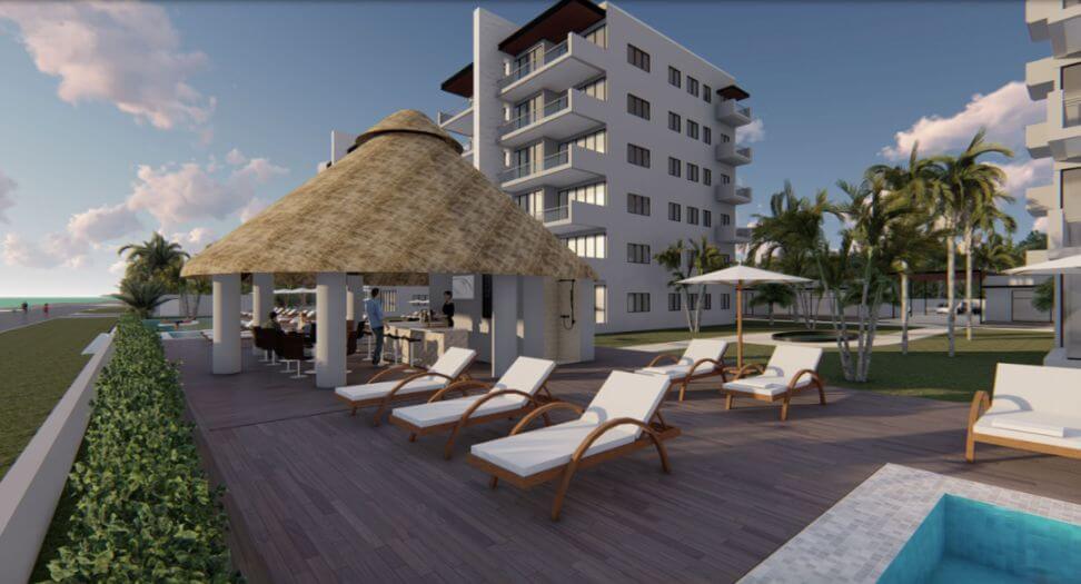 Condo with Garden, Pool, and Private Jacuzzi for Sale in Zona Hotelera Sur, Cozumel.