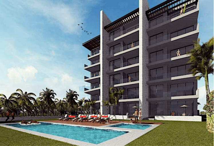 Condo with Garden, Pool, and Private Jacuzzi for Sale in Zona Hotelera Sur, Cozumel.