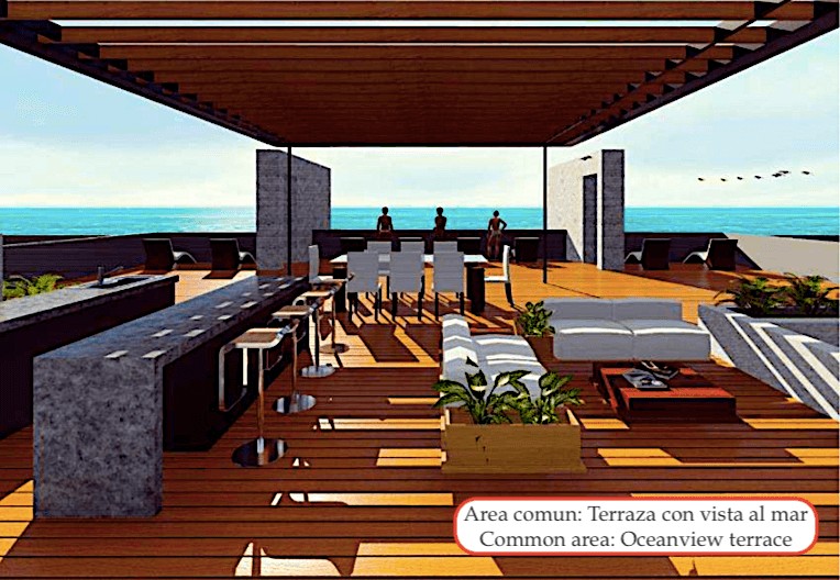 Condo with Garden, Pool, and Private Jacuzzi for Sale in Zona Hotelera Sur, Cozumel.