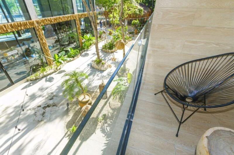 Condo with iconic pool, gym, concierge, terrace, restaurant, furnished, immediate delivery for sale The Panoramic, Tulum.