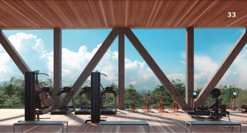 Condo with iconic pool, gym, concierge, terrace, restaurant, furnished, immediate delivery for sale The Panoramic, Tulum.
