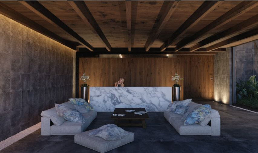 Condo with iconic pool, gym, concierge, terrace, restaurant, furnished, immediate delivery for sale The Panoramic, Tulum.