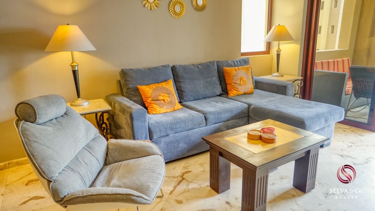 Apartment in Playacar, with 4 pools, playground for children, Pet zone, gym, clubhouse, restaurant, terrace bar, concierge and more, for sal