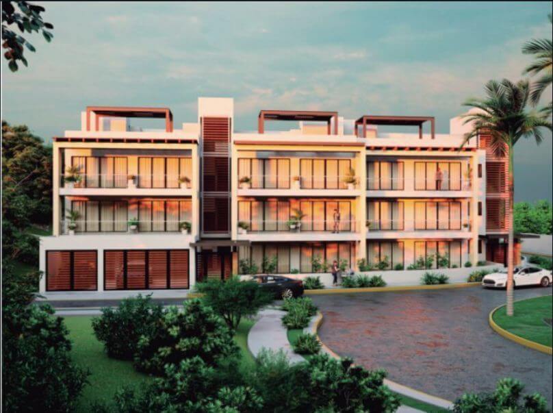 Double-height loft for sale in Chahue Beach, Huatulco.