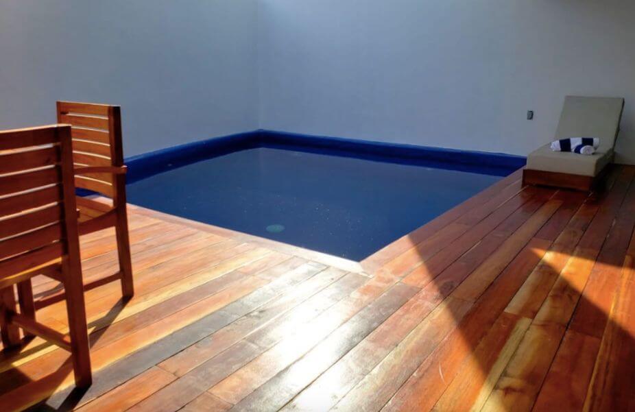 Double-height loft for sale in Chahue Beach, Huatulco.