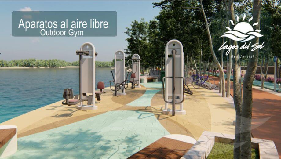 Lot in private community with clubhouse, Padel courts, and more for sale in Cancun