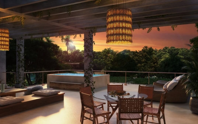 Penthouse, private pool, full wall windows with green views, concierge, swim lane, children&amp;#39;s area, gym, and more amenities, sustainable