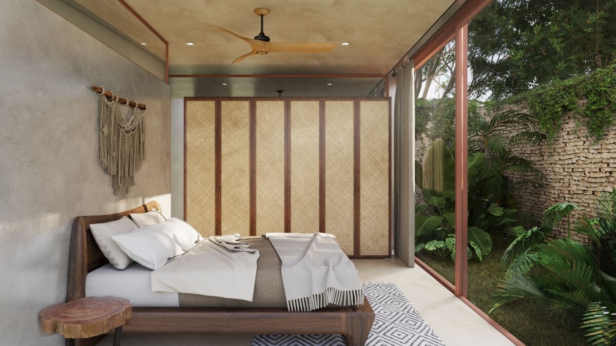 Penthouse with private pool, gym, yoga, spa, ecological technology, in Aldea Zama, Tulum, for sale.