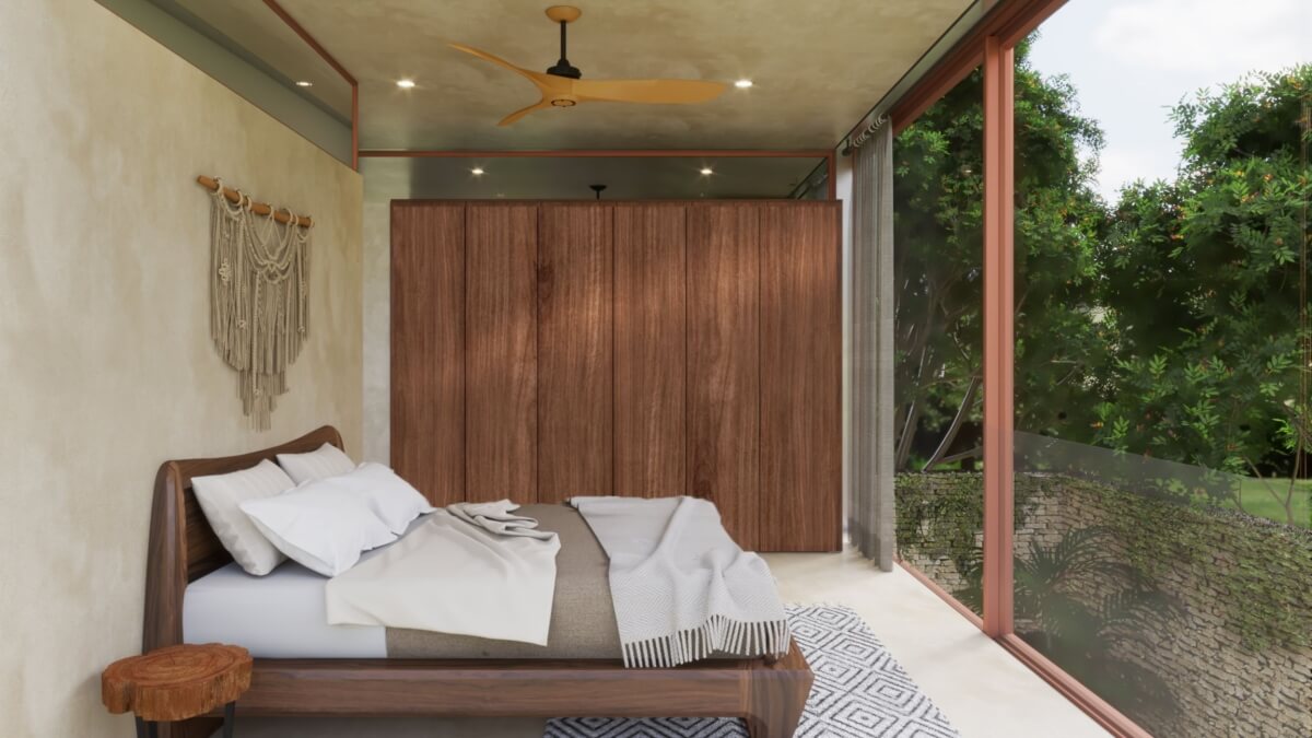 Penthouse with private pool, gym, yoga, spa, ecological technology, in Aldea Zama, Tulum, for sale.