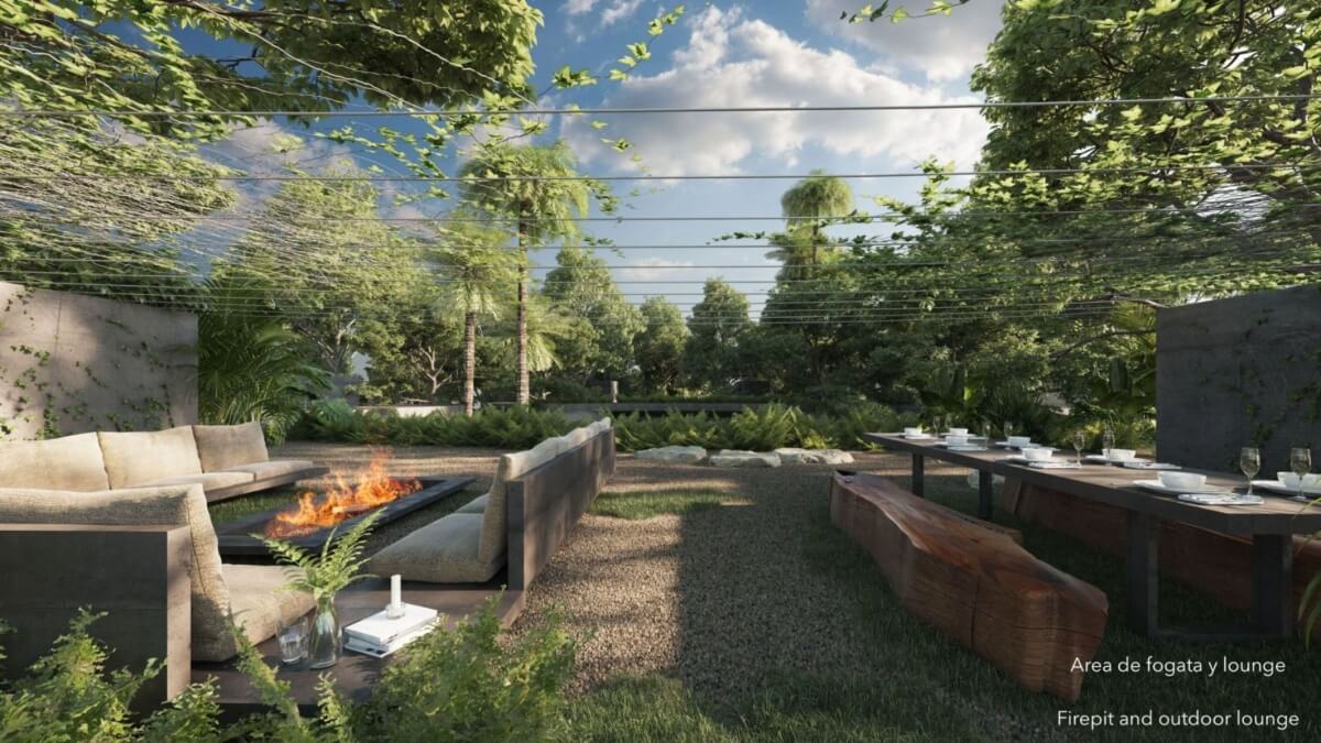 Departamento en venta con alberca privada, sistema Lock off, Zona Centro, Tulum