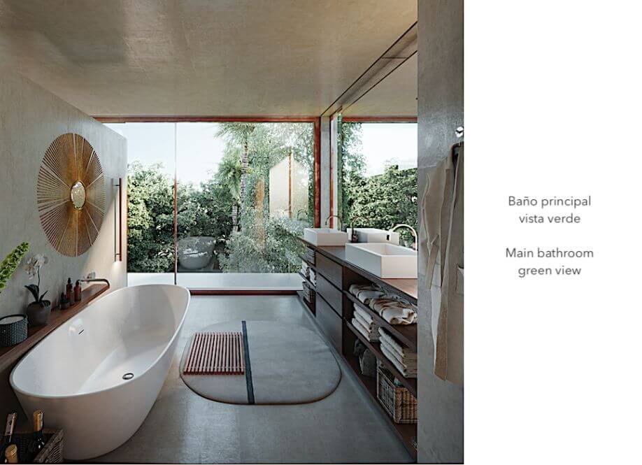 Outdoor lifestyle, 2 terraces, private pool, luxury finishes, private bedroom, pre-construction for sale Aldea Zama, Tulum.