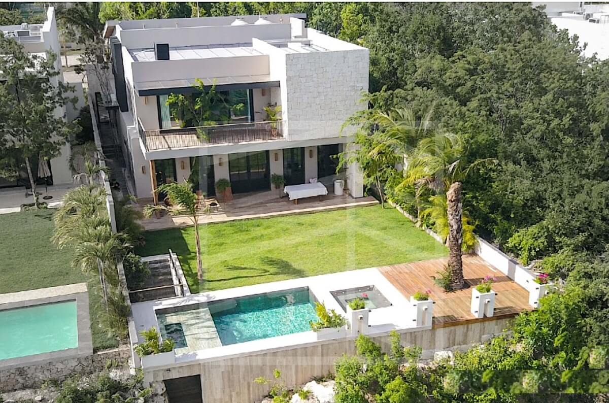 Residencia de lujo con alberca privada en comunidad cerrada, Villamagna, Canc&uacute;n