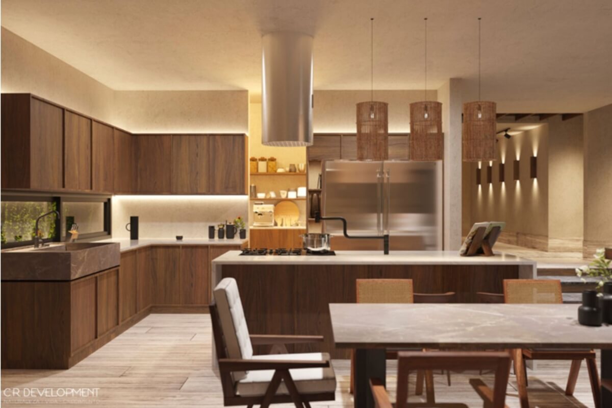 Residencia de lujo con alberca privada en comunidad cerrada, Villamagna, Canc&uacute;n