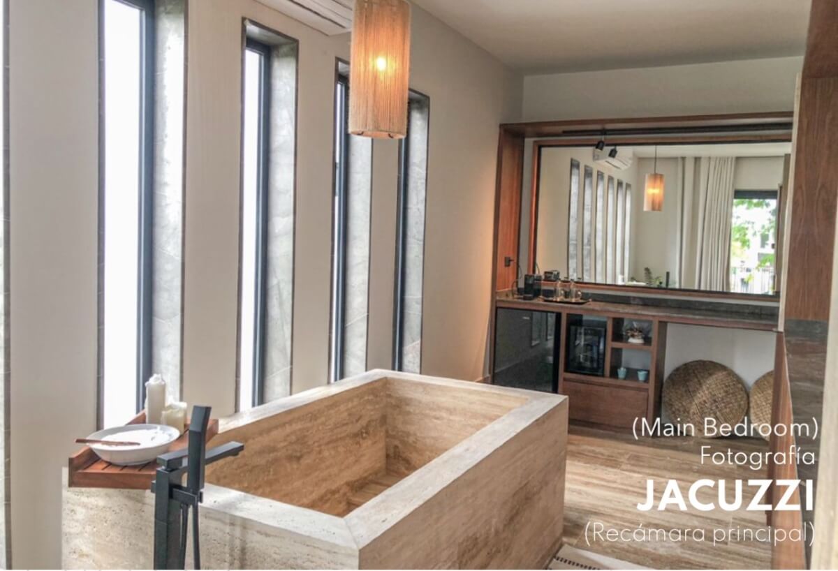 Residencia de lujo con alberca privada en comunidad cerrada, Villamagna, Canc&uacute;n