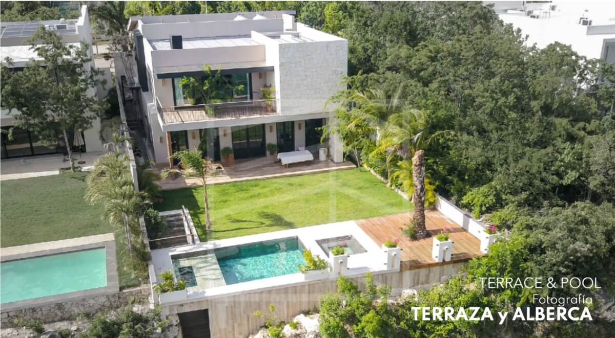 Residencia de lujo con alberca privada en comunidad cerrada, Villamagna, Canc&uacute;n