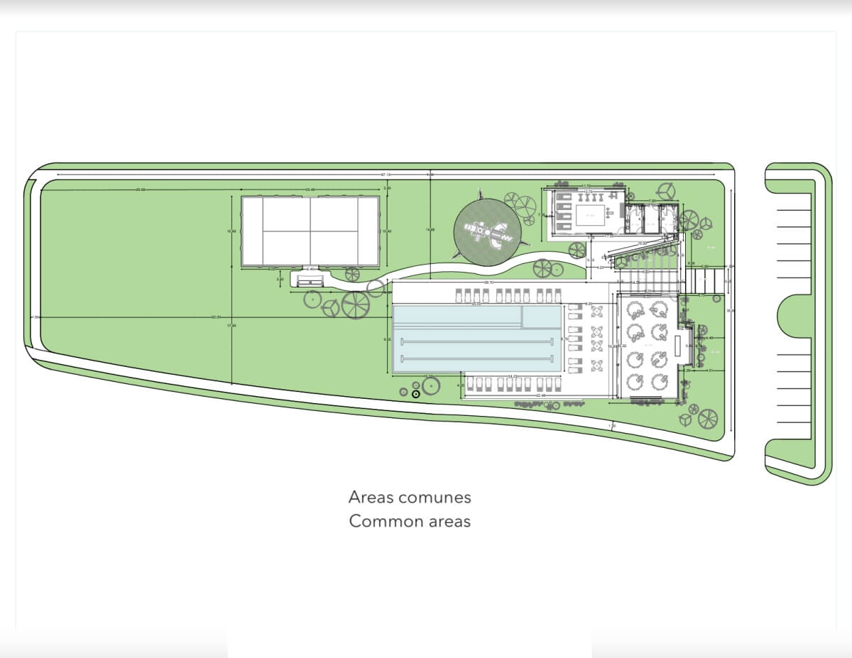 House with garden, terrace and clubhouse with amenities, for sale, Mayakoba, Playa del Carmen.