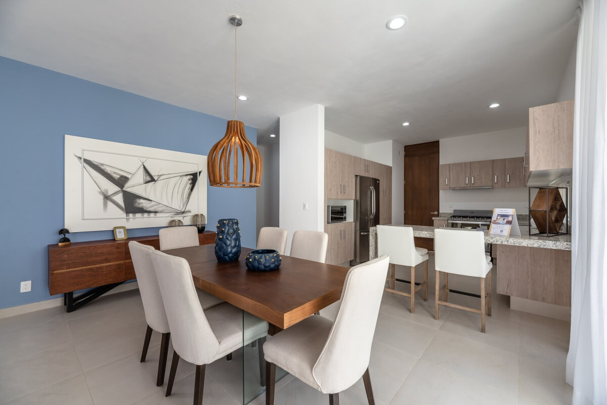 House with garden, terrace and clubhouse with amenities, for sale, Mayakoba, Playa del Carmen.