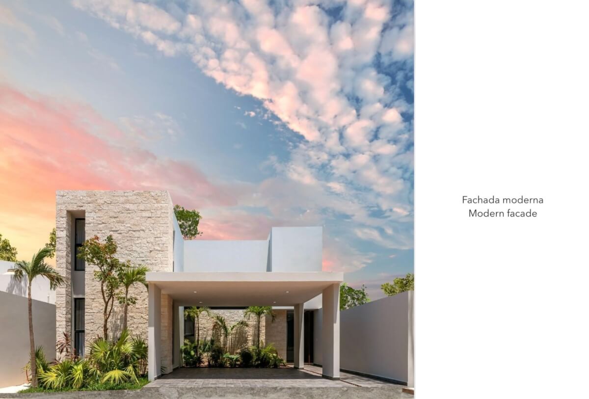 House with garden, terrace and clubhouse with amenities, for sale, Mayakoba, Playa del Carmen.