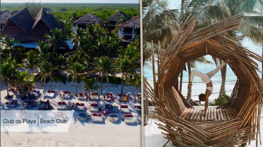 Furnished studio with REDUCED PRICE, spa, rooftop with infinity pool, Art walk, open-air cinema, on Cob&aacute; avenue, Tulum