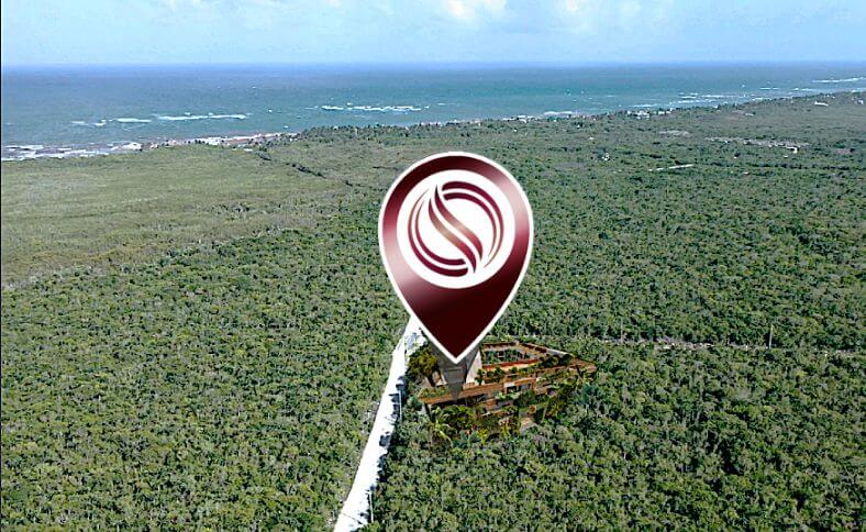 Furnished studio with REDUCED PRICE, spa, rooftop with infinity pool, Art walk, open-air cinema, on Cob&aacute; avenue, Tulum