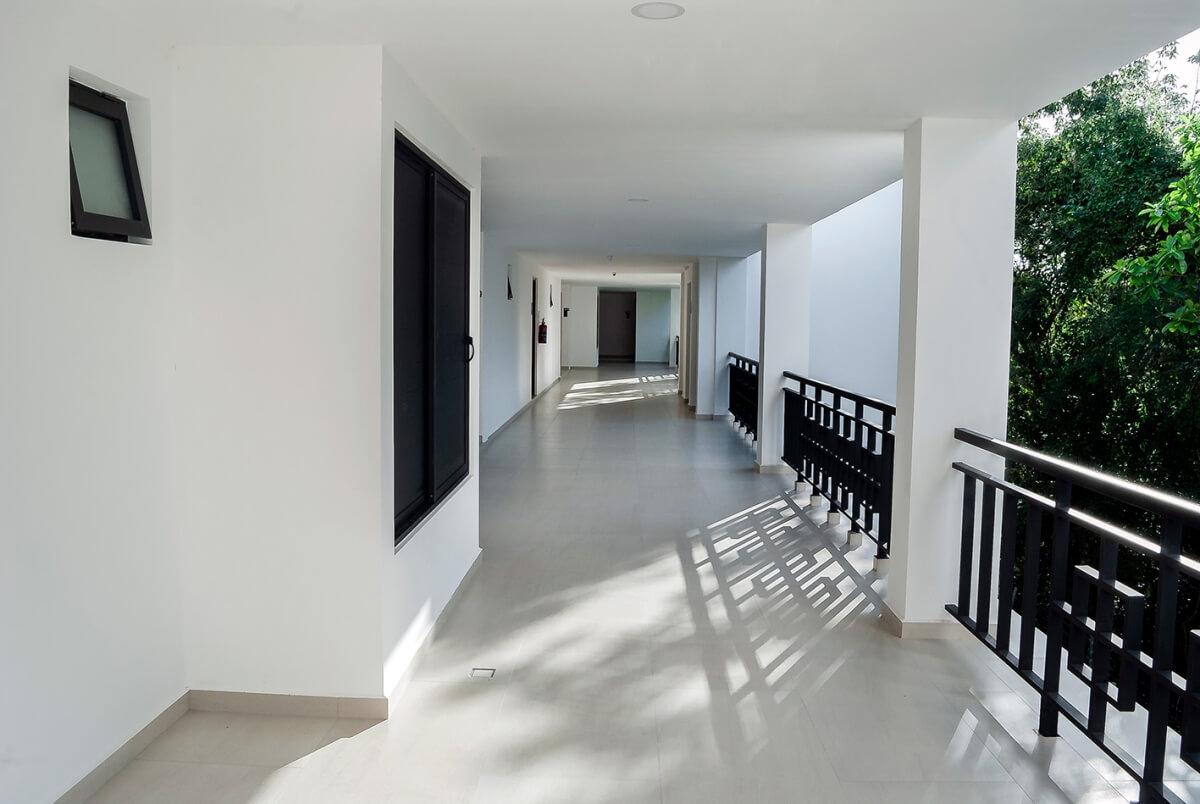 Ground floor condo with small garden, terrace with pool, jacuzzi, gym, coworking, concierge, pre-construction, for sale, Playa del Carmen.