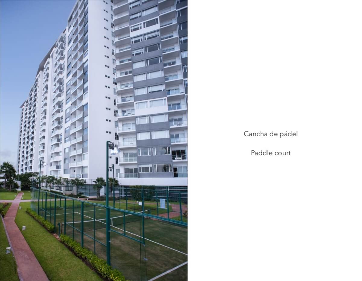 Condominium, pool, gym, sports bar, for sale, Luis Donaldo Colosio, Canc&uacute;n.