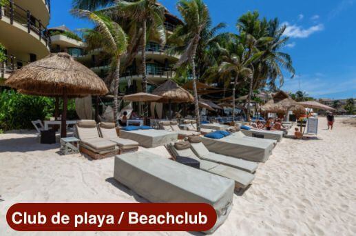 Condo in a beachfront community, with hotel amenities Playa del Carmen.
