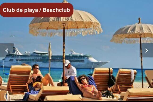 Condo in a beachfront community, with hotel amenities Playa del Carmen.