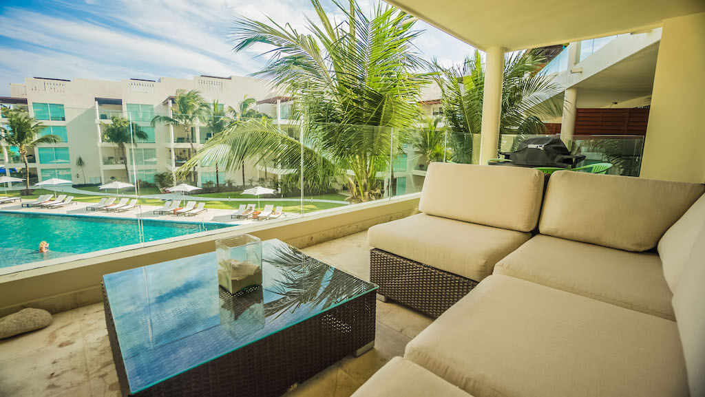 Condo con look off, y plunge pool, cine, venta, Centro, Playa del Carmen.