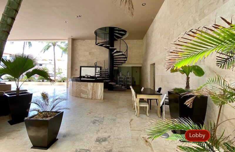 Condominio de lujo a una cuadra de la playa ,rooftop con vista al mar