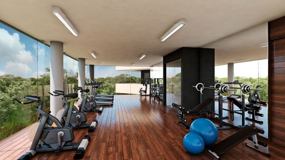 Departamento con alberca privada, roof top, asador, gimnasio, fogata, pre-construccion en venta Aldea Zama, Tulum.