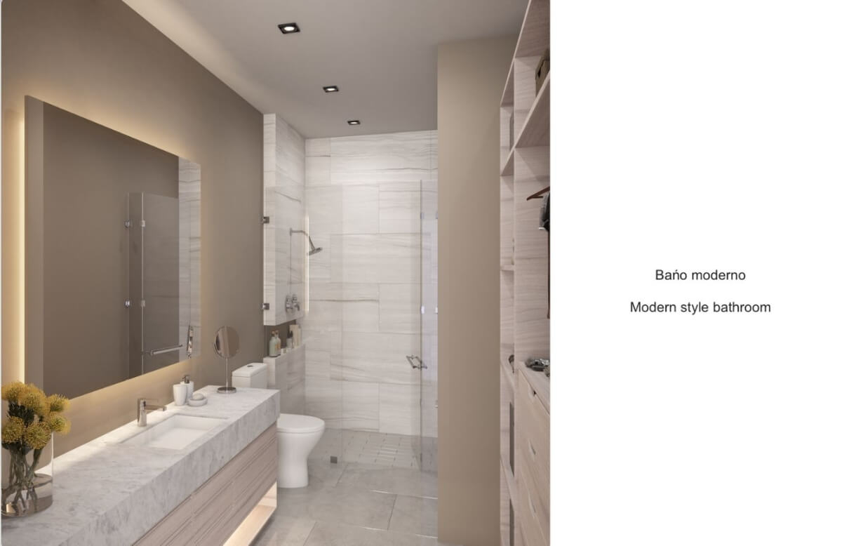 Condo with Garden and Multiple Private Terraces, for Sale, Playacar, Playa del Carmen