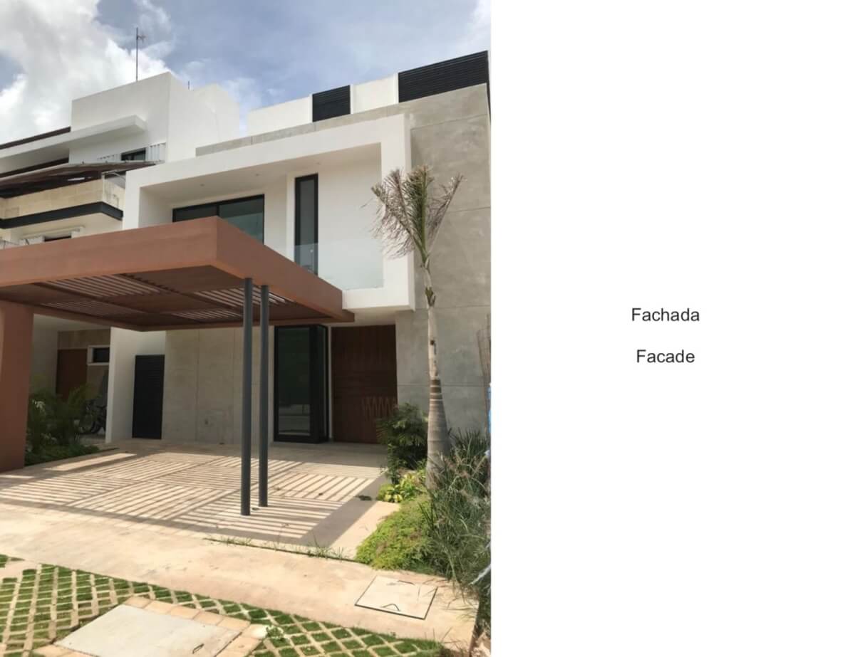 Casa con alberca privada, doble altura, piso de m&aacute;rmol, en residencial Rio, en venta Cancun
