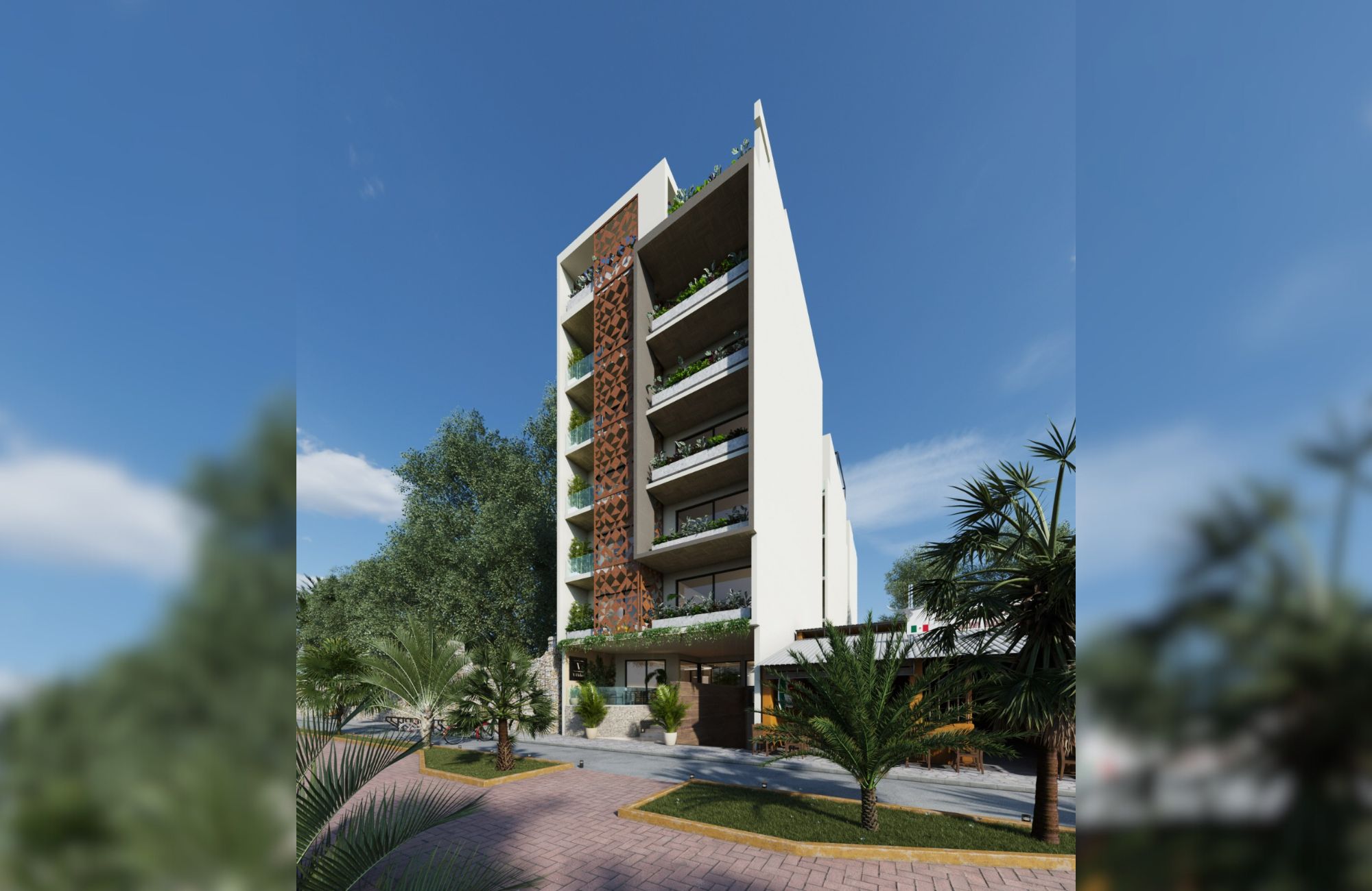 Departamento con vista panor&aacute;mica y amenidades de lujo&ndash; Ejido, Playa del Carmen