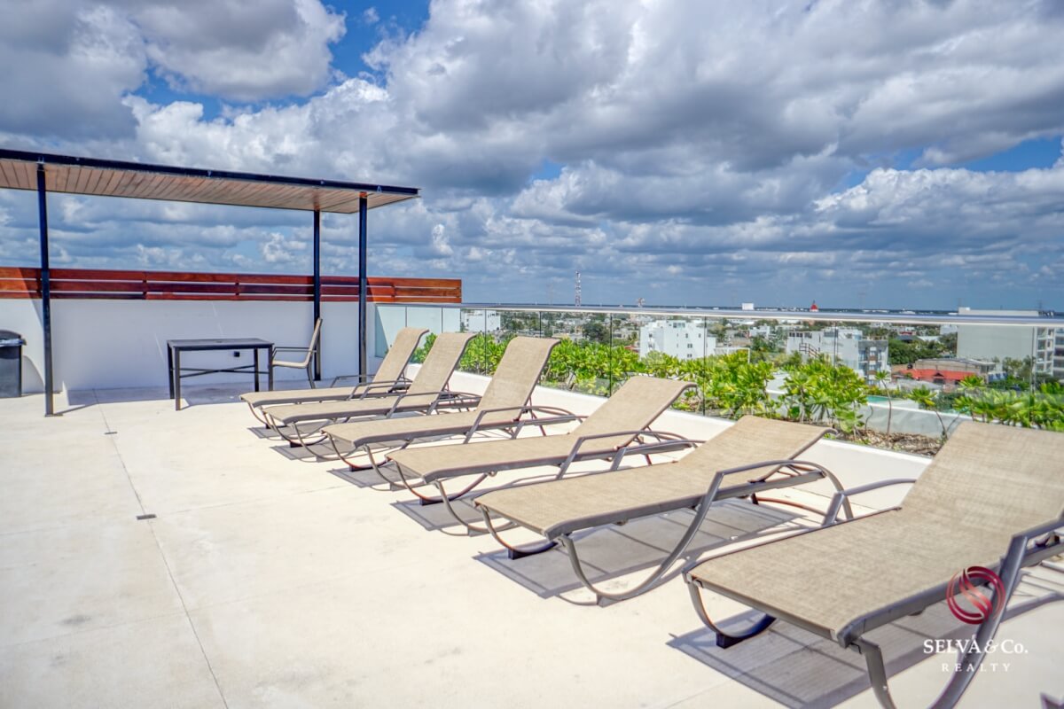 Studio with pool and wet bar for sale, 5th Avenue, Playa del Carmen