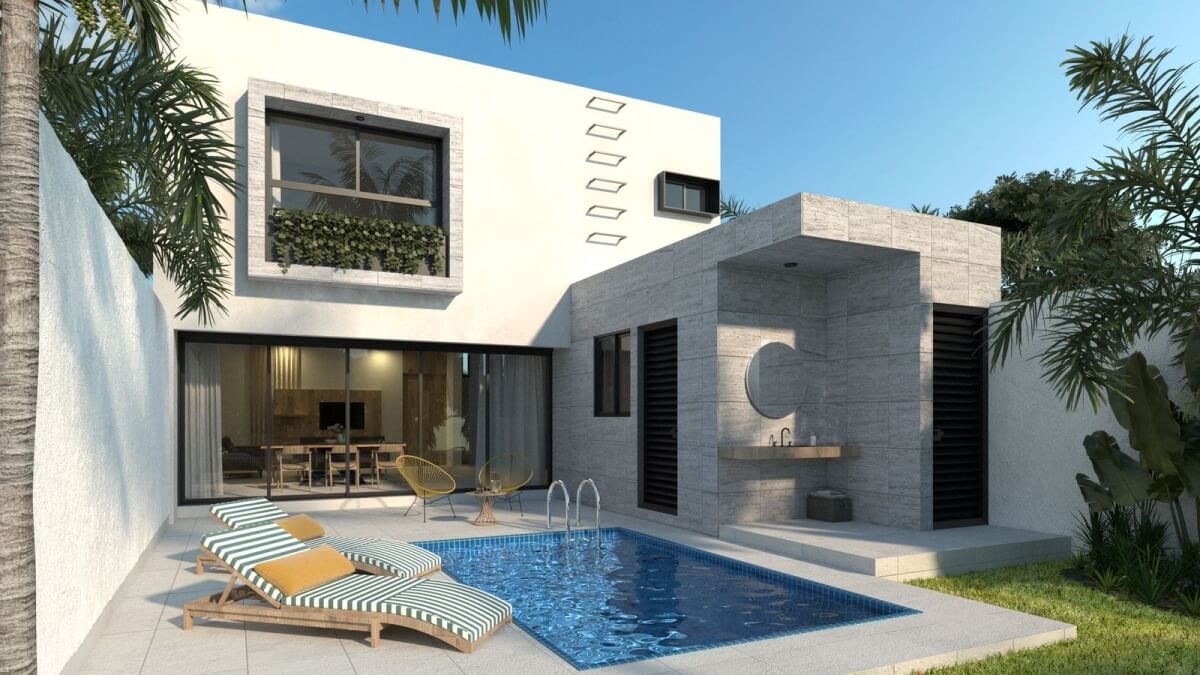 House with spacious backyard, excellent potential, for sale, Centro, Cozumel