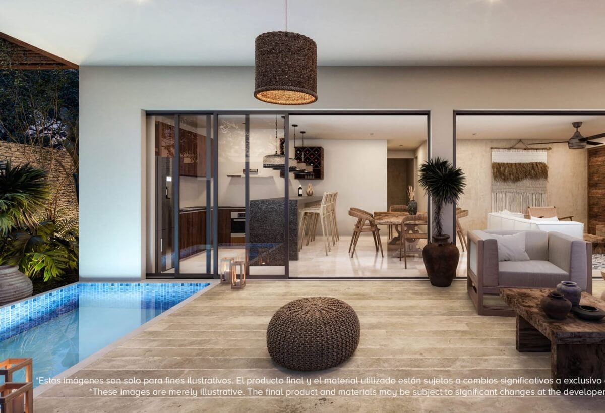 1 bedroom condo in the most exclusive and natural area of Tulum