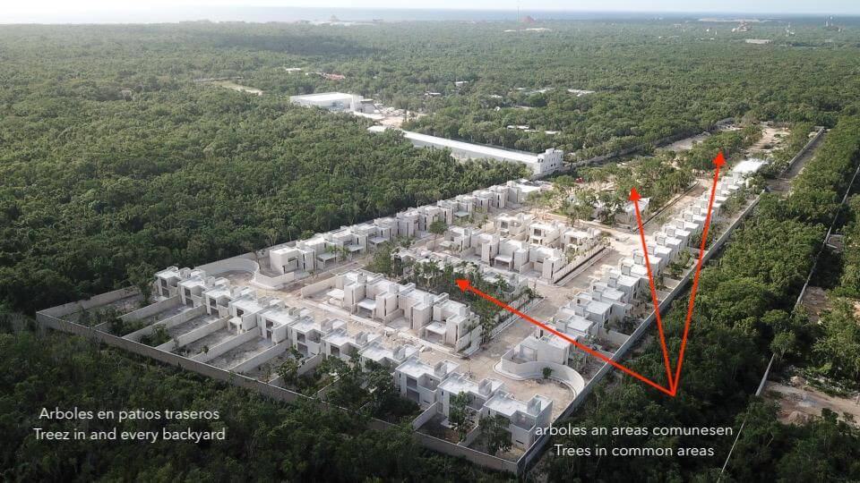 Casa de 3 recamaras en Playacar, alberca con carril de nado, chapoteadero, terraza con vista a la alberca, en venta, Playa del Carmen.