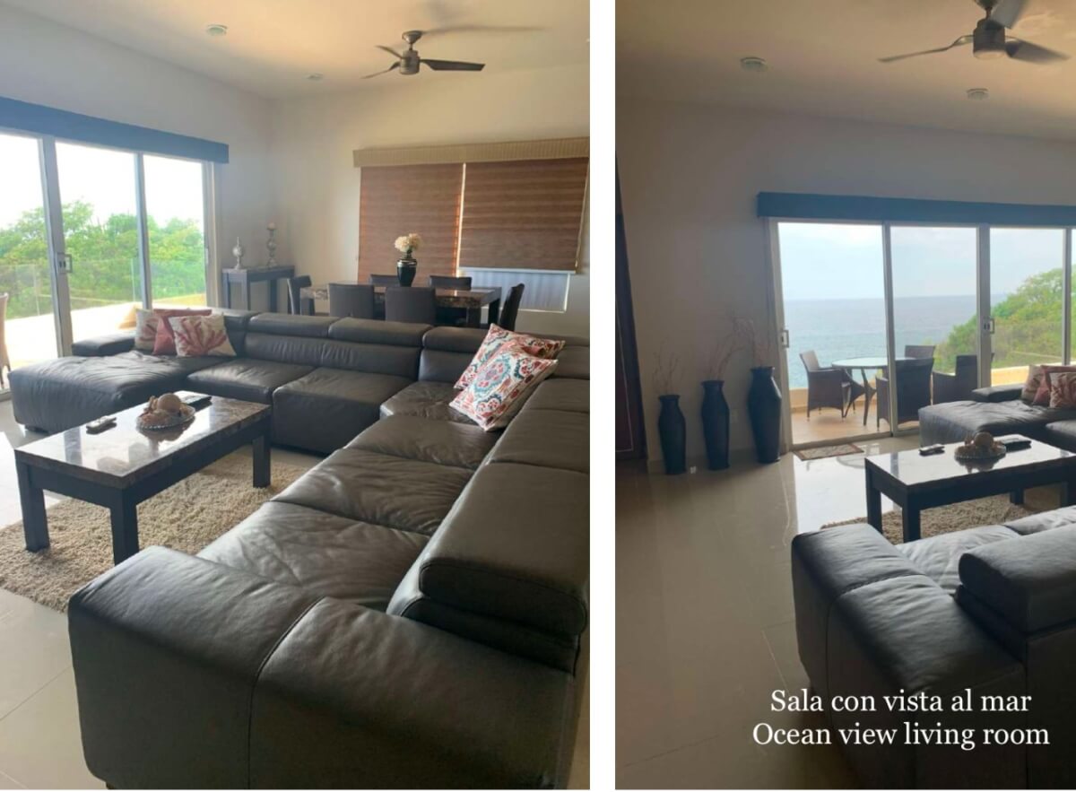 Ocean view penthouse, panoramic terrace, pool and Jacuzzi with sea view, furnished, 250 meters from the beach. for sale Huatulco.
