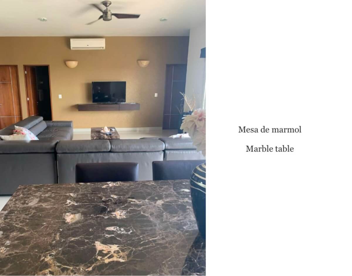 Ocean view penthouse, panoramic terrace, pool and Jacuzzi with sea view, furnished, 250 meters from the beach. for sale Huatulco.