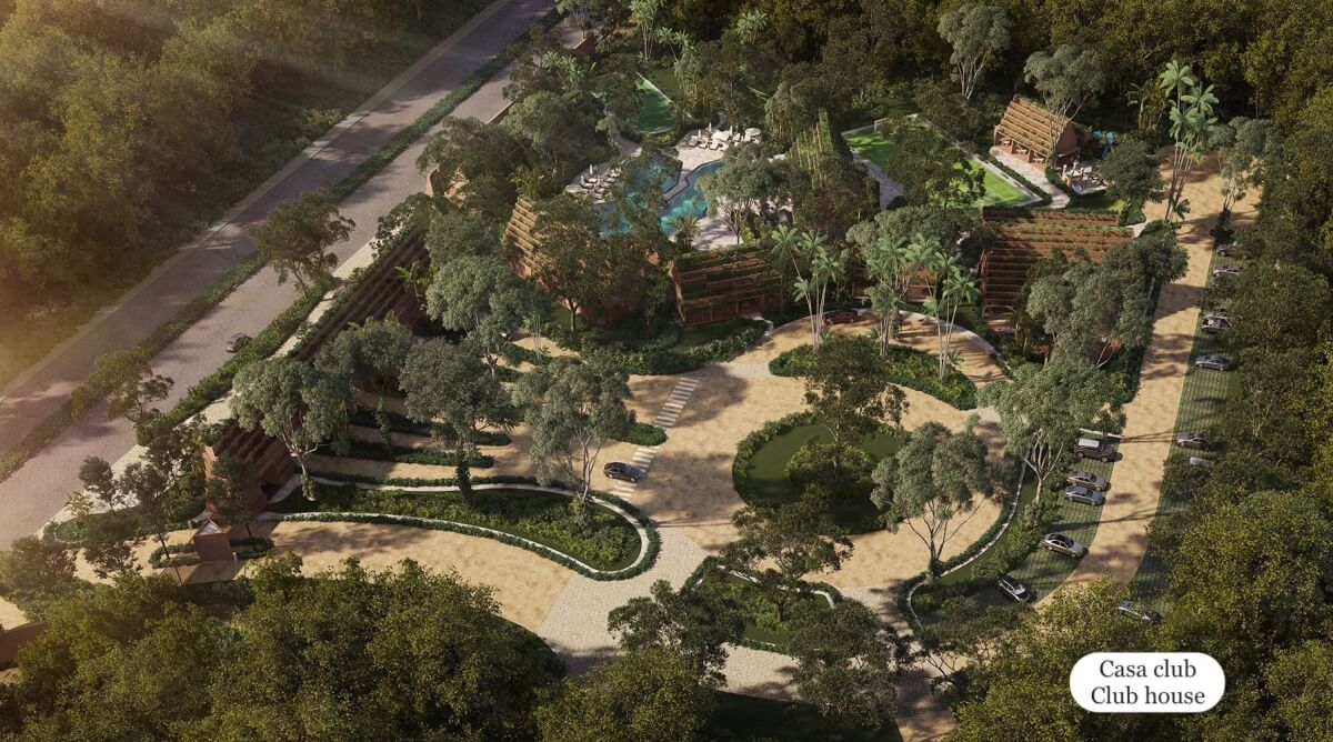 Studio 900 meters from the beach, furnished, infinity pool, cinema, spa, gym, restaurant, and more, in pre-construction, for sale on Kukulka