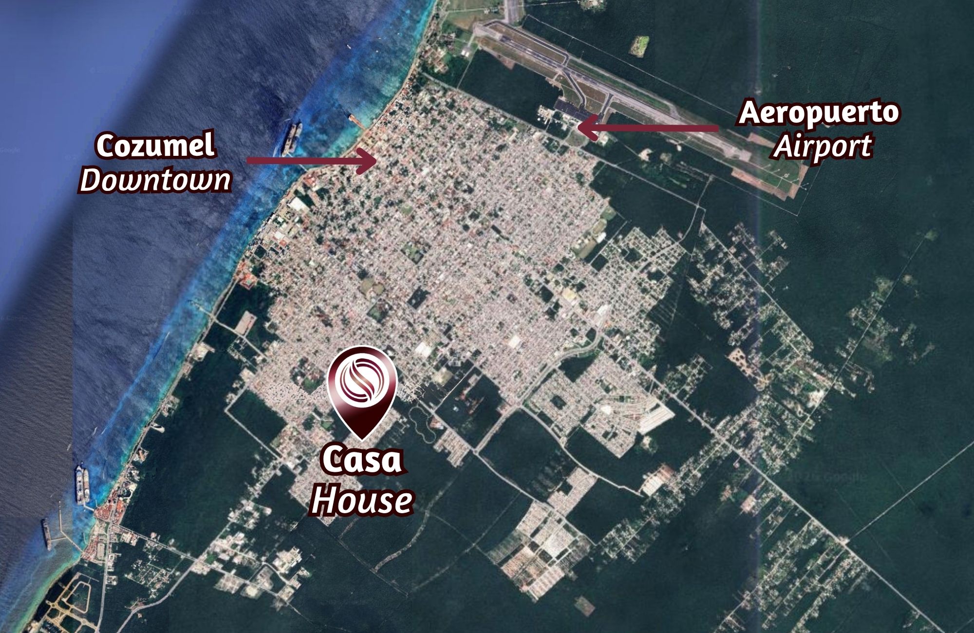 Casa con alberca privada, pre construcci&oacute;n en venta en Cozumel.