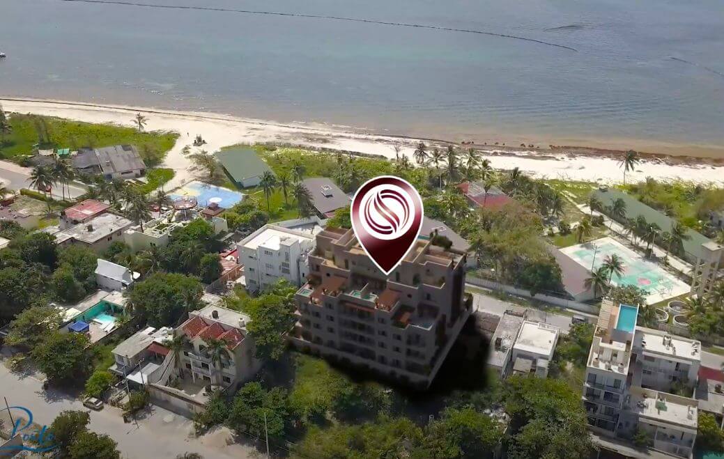 Condominium with private terrace for sale, in Centro, Puerto Morelos