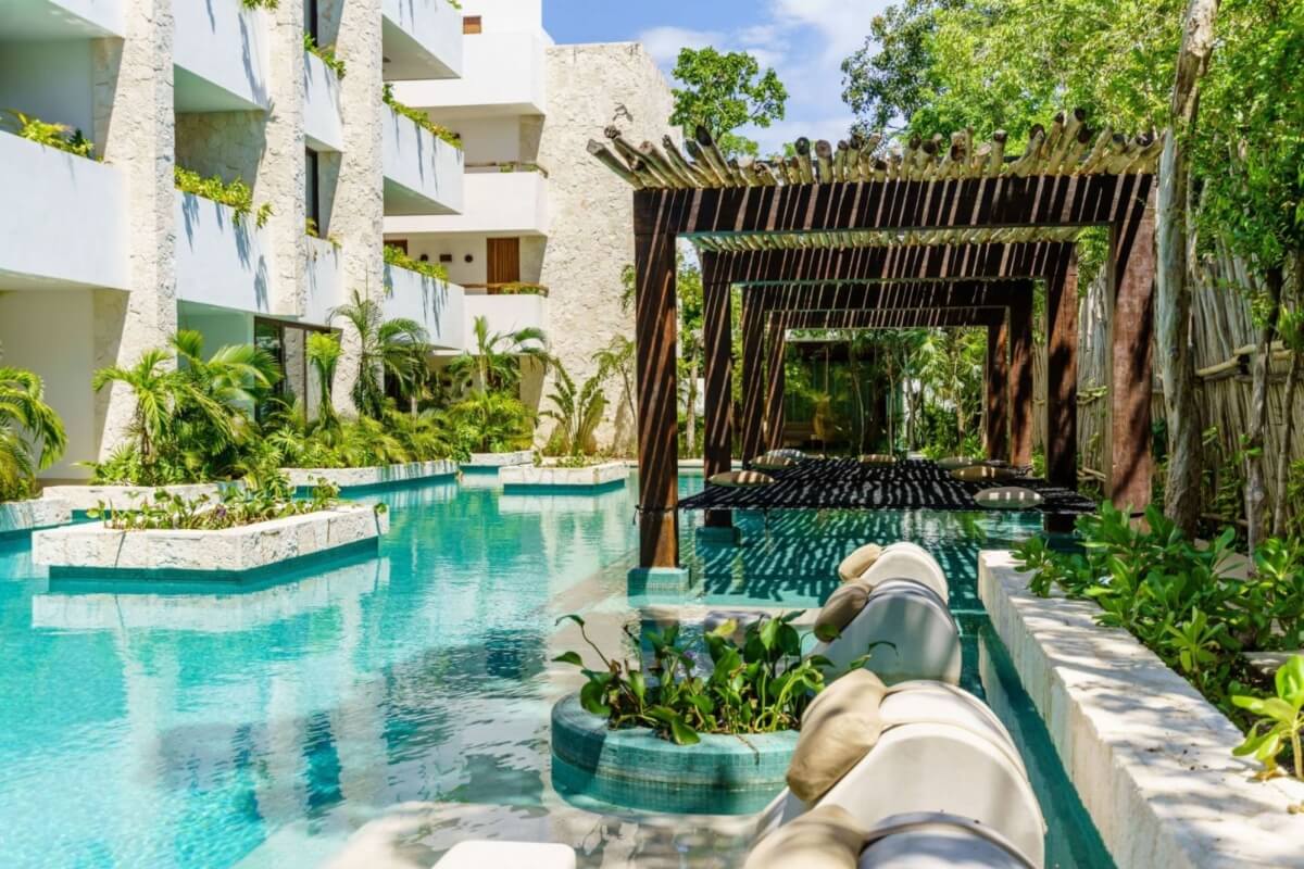 Furnished condo with rooftop, stunning jungle views, for sale, Region 11, Tulum