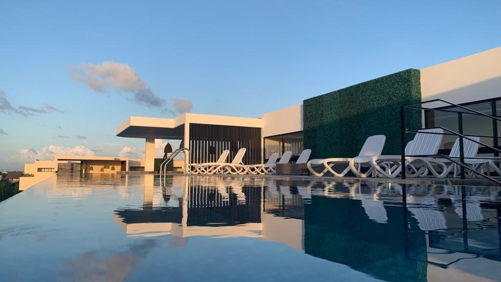 Condominium with garden and private pool, gym, restaurant, outdoor yoga area, bicycles, 5 minutes from the beach, in pre-construction