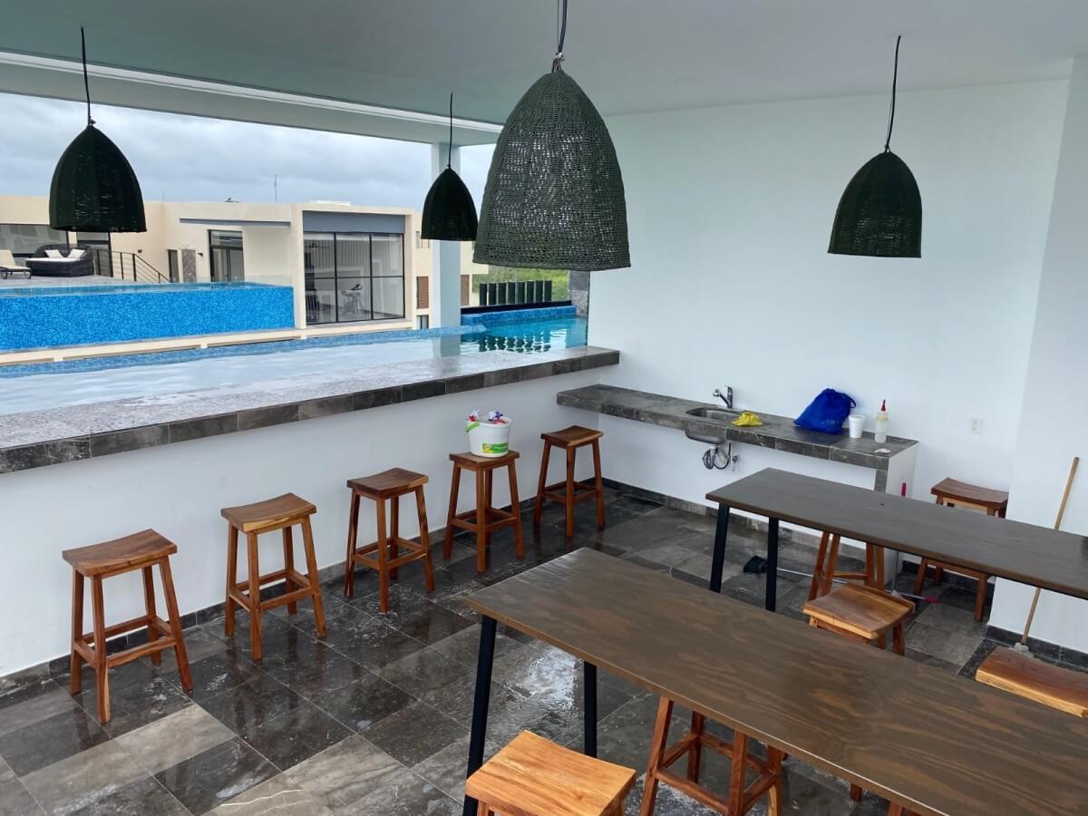 Condominium with garden and private pool, gym, restaurant, outdoor yoga area, bicycles, 5 minutes from the beach, in pre-construction