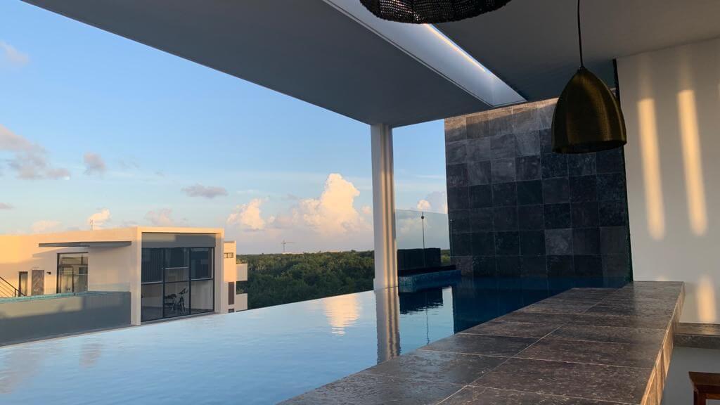 Condominium with garden and private pool, gym, restaurant, outdoor yoga area, bicycles, 5 minutes from the beach, in pre-construction